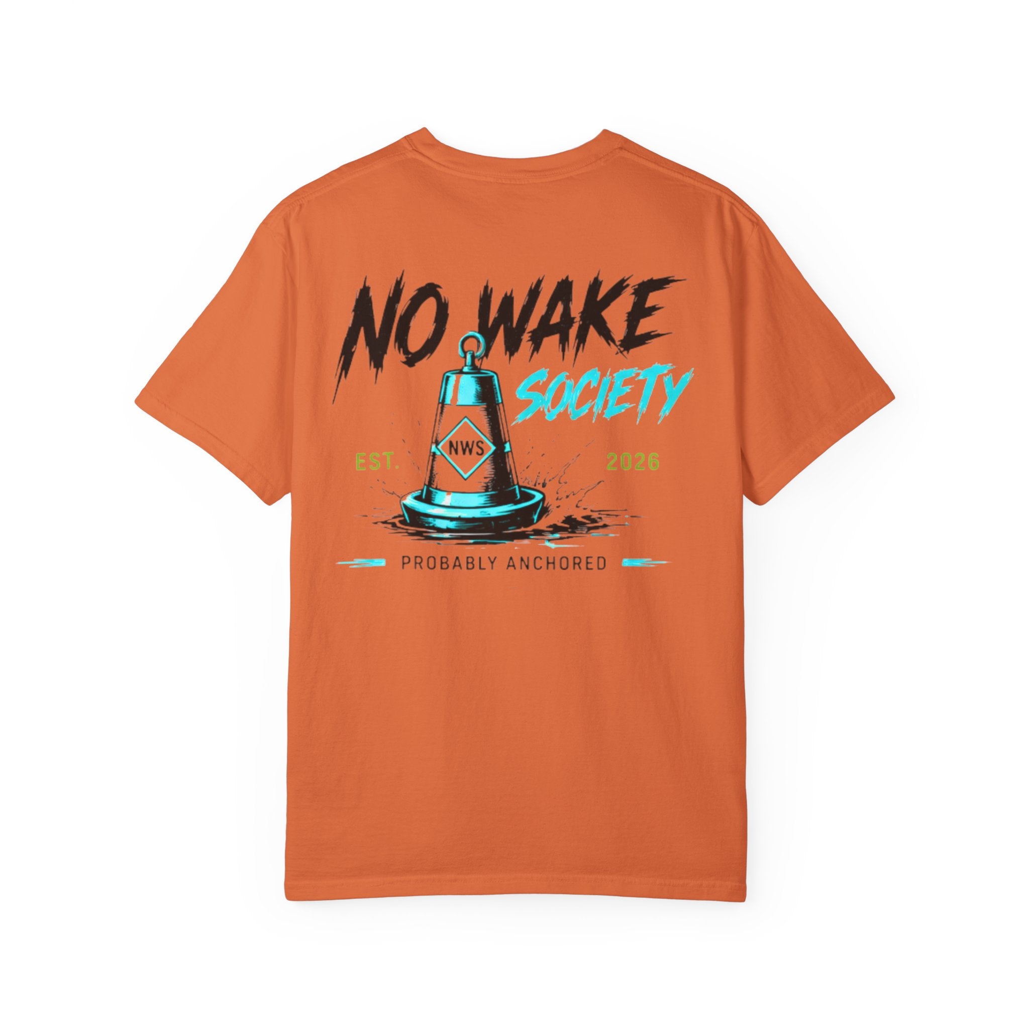 Rat Lake Luxury 'No Wake Society' T‑Shirt — Lake Weekend Water Warrior Tee