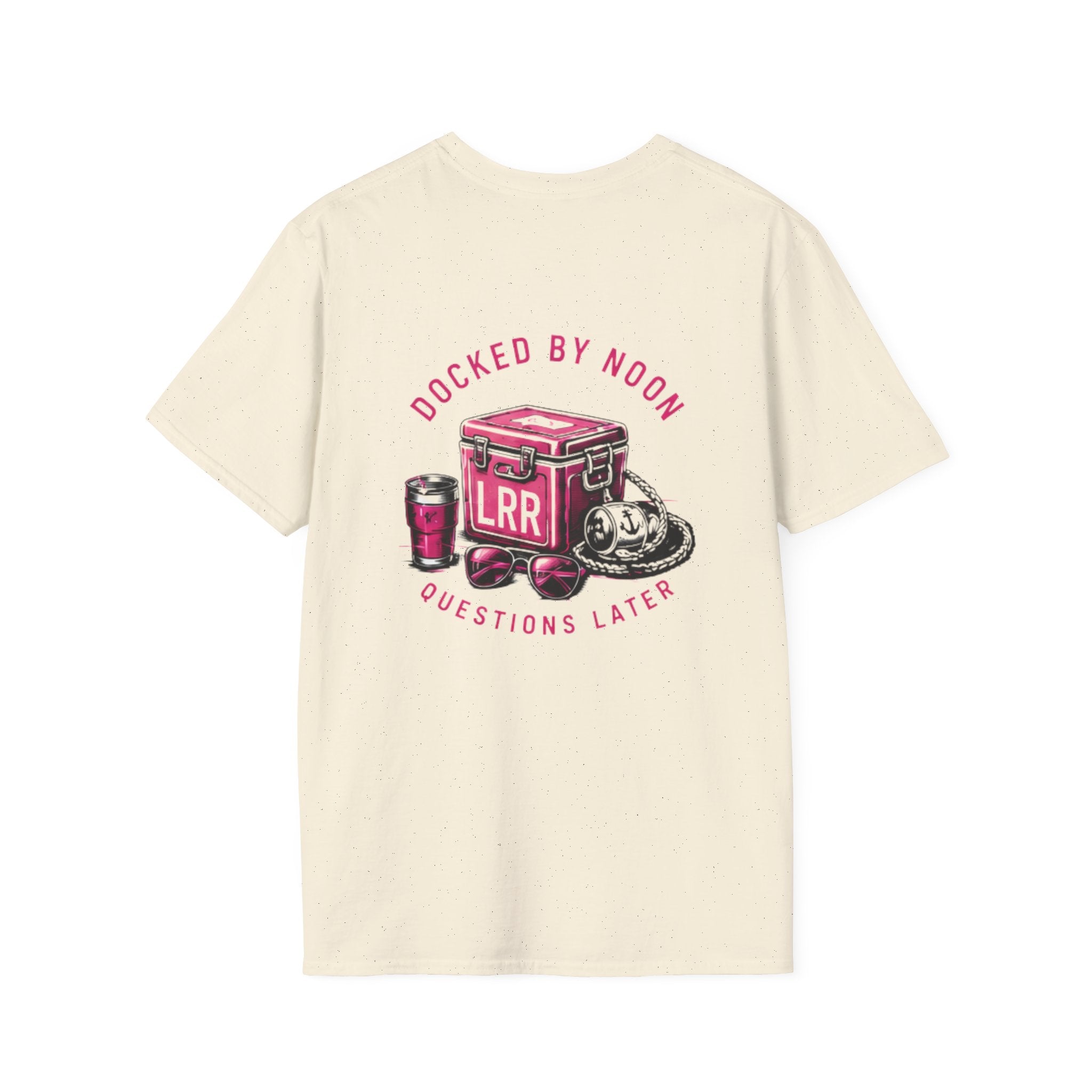 Docked by Noon Lake Rat Luxury T-Shirt | Boating Lake Life Tee