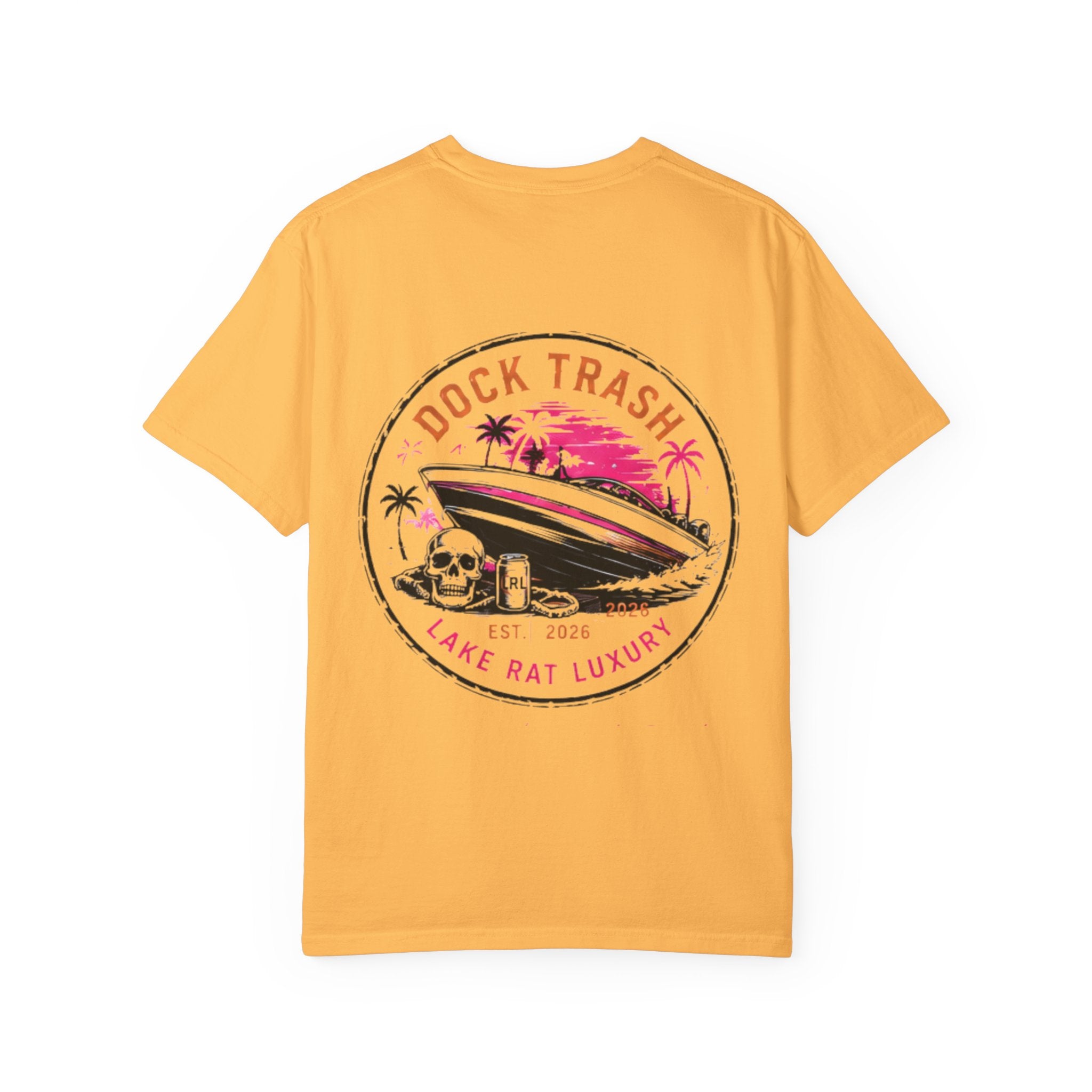 Dock Trash Lake Rat T-Shirt — "Luxury Menace on the Water"