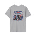 Lake Rat Luxury Patriotic Lake Party T-Shirt — "Lake Rat" Flag Tube Graphic