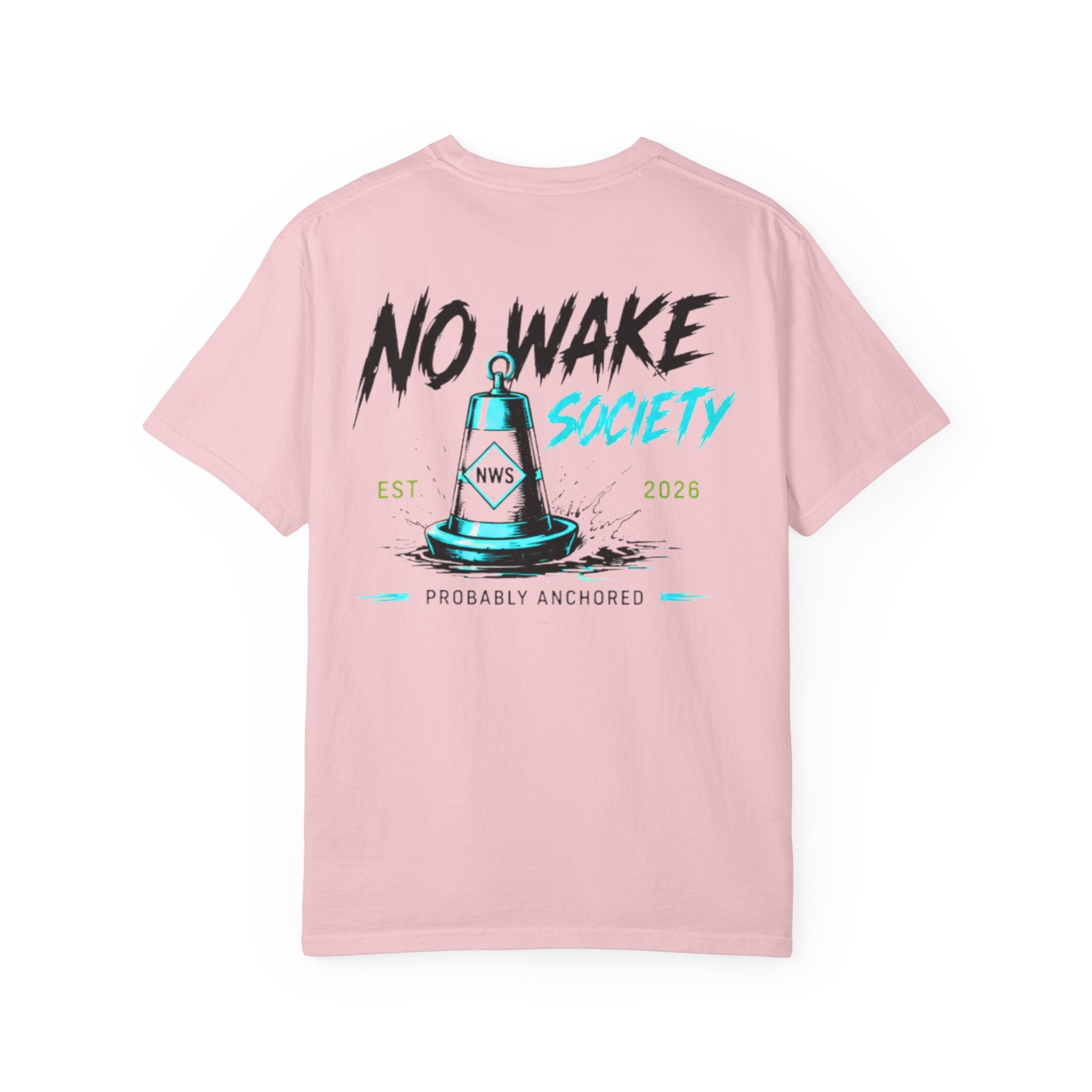 Rat Lake Luxury 'No Wake Society' T‑Shirt — Lake Weekend Water Warrior Tee