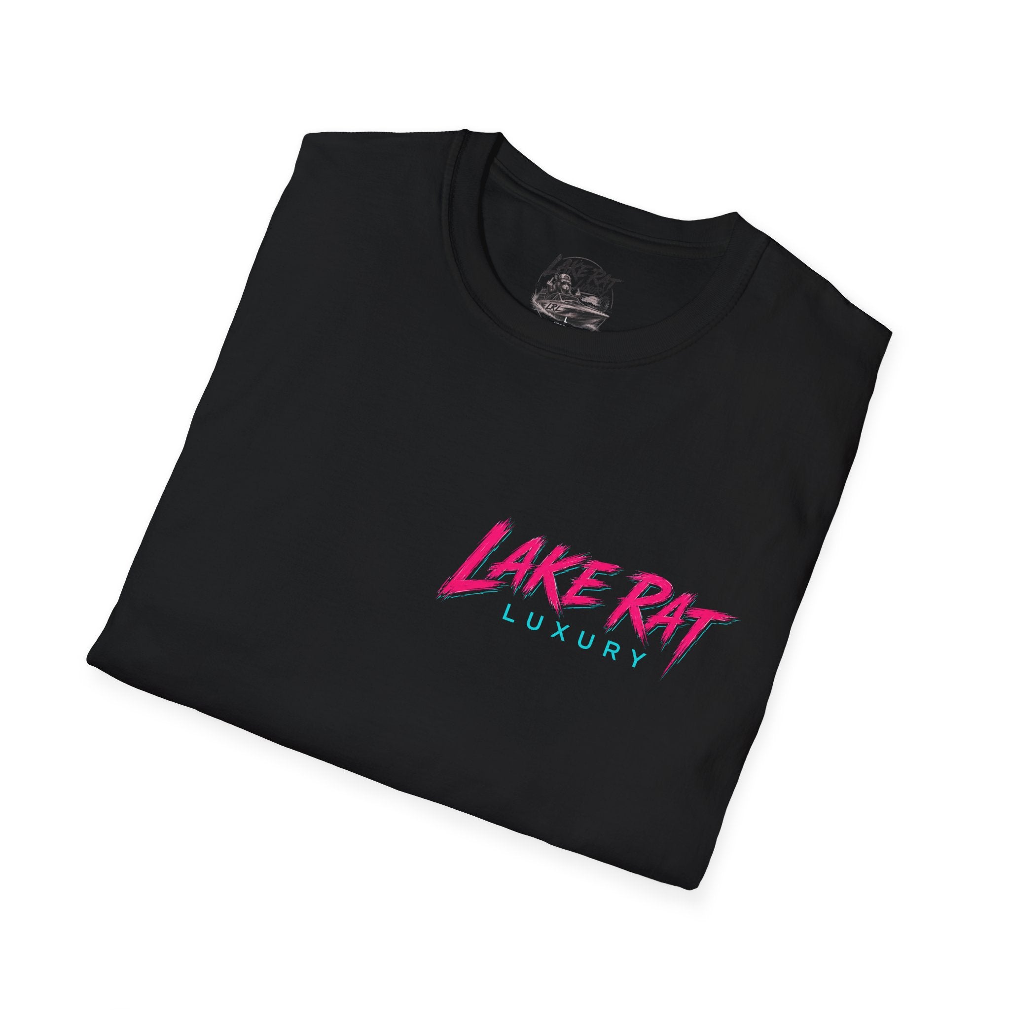 Captain of Chaos Neon Boat Captain T-Shirt — Funny Lake Dad Shirt