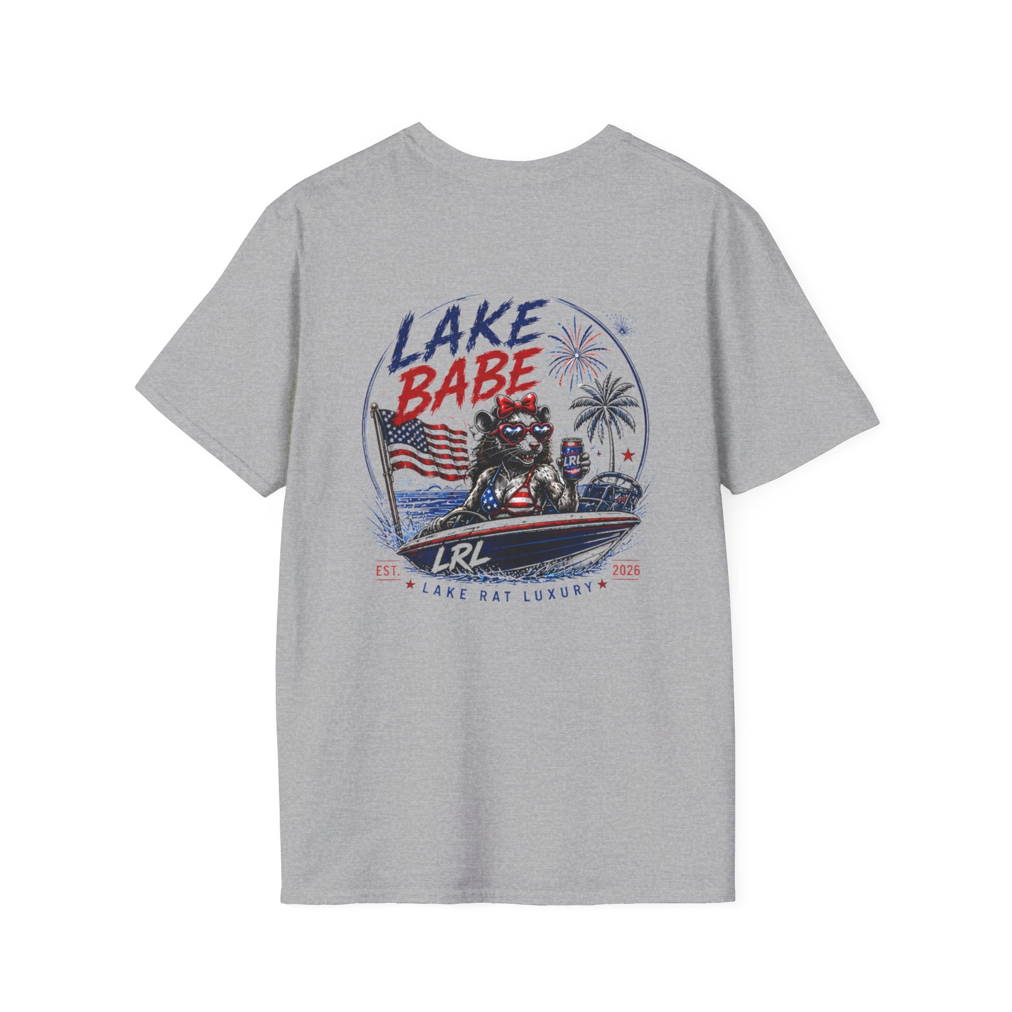 Lake Babe Fourth of July T-Shirt