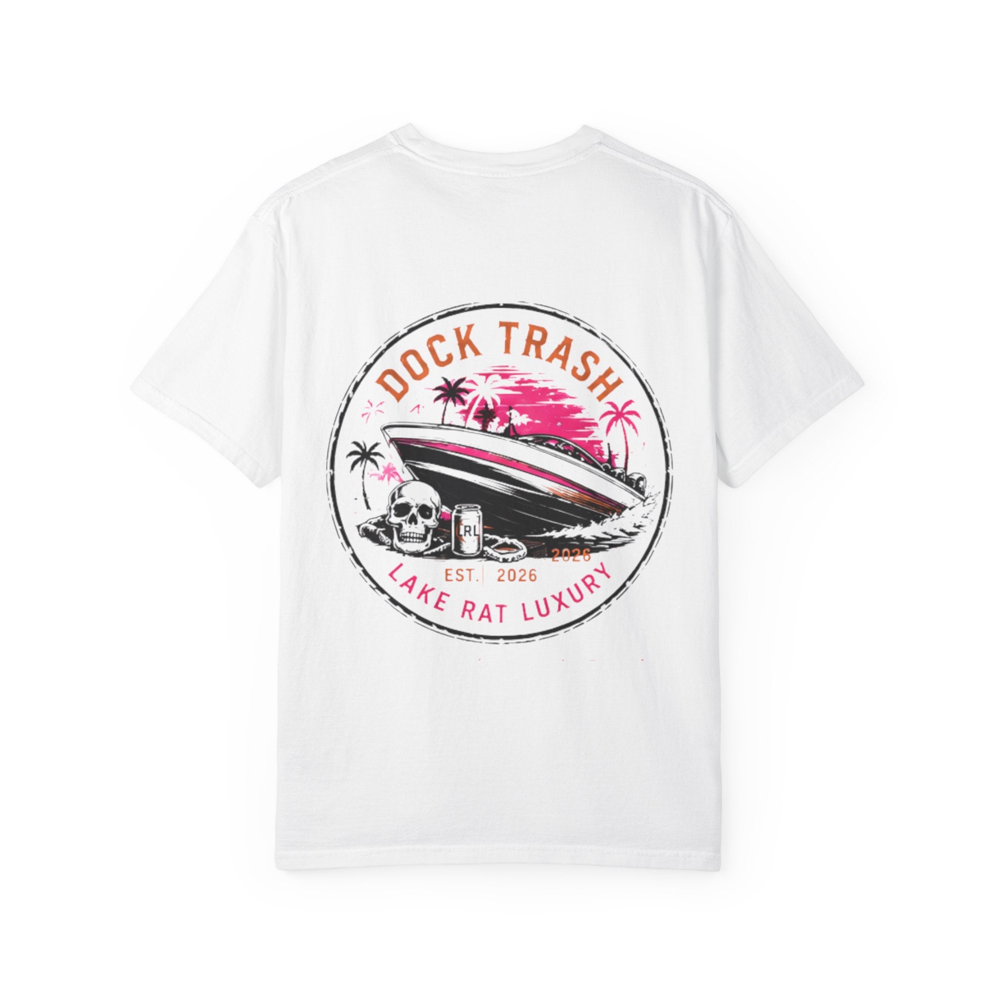Dock Trash Lake Rat T-Shirt — "Luxury Menace on the Water"