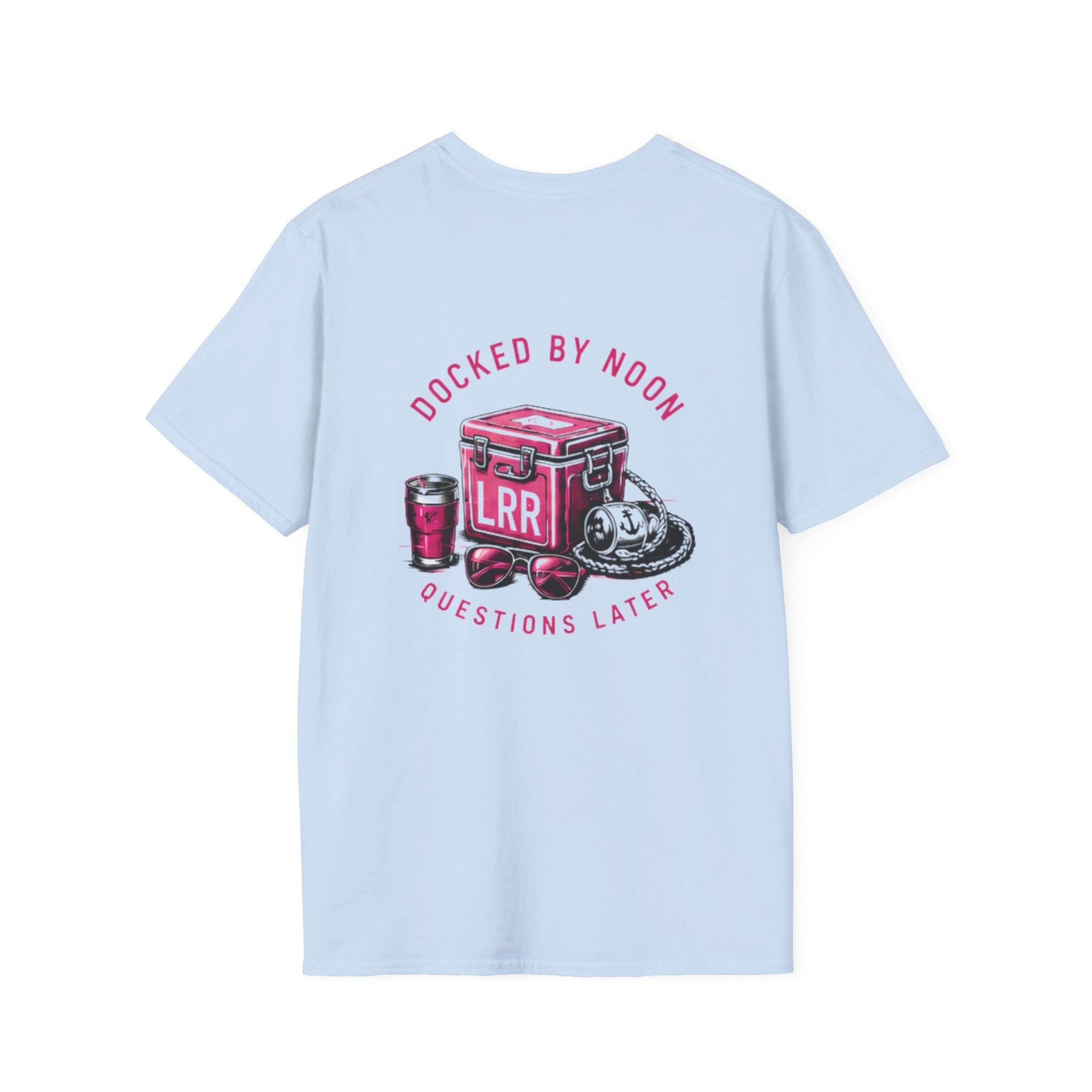 Docked by Noon Lake Rat Luxury T-Shirt | Boating Lake Life Tee