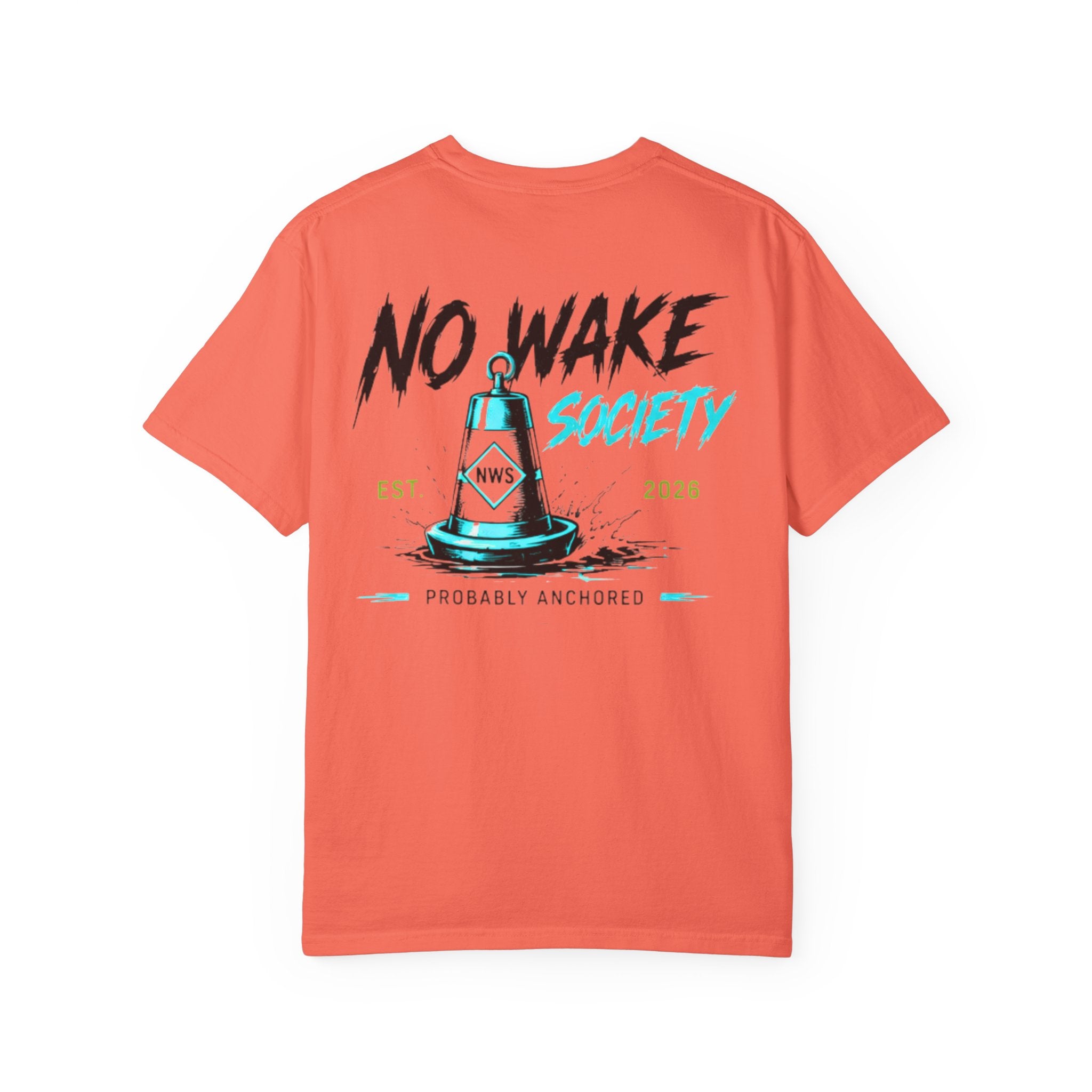 Rat Lake Luxury 'No Wake Society' T‑Shirt — Lake Weekend Water Warrior Tee