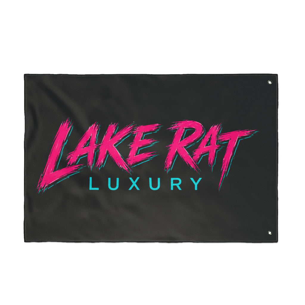 Lake Rat Luxury Double-Sided Boat Flag