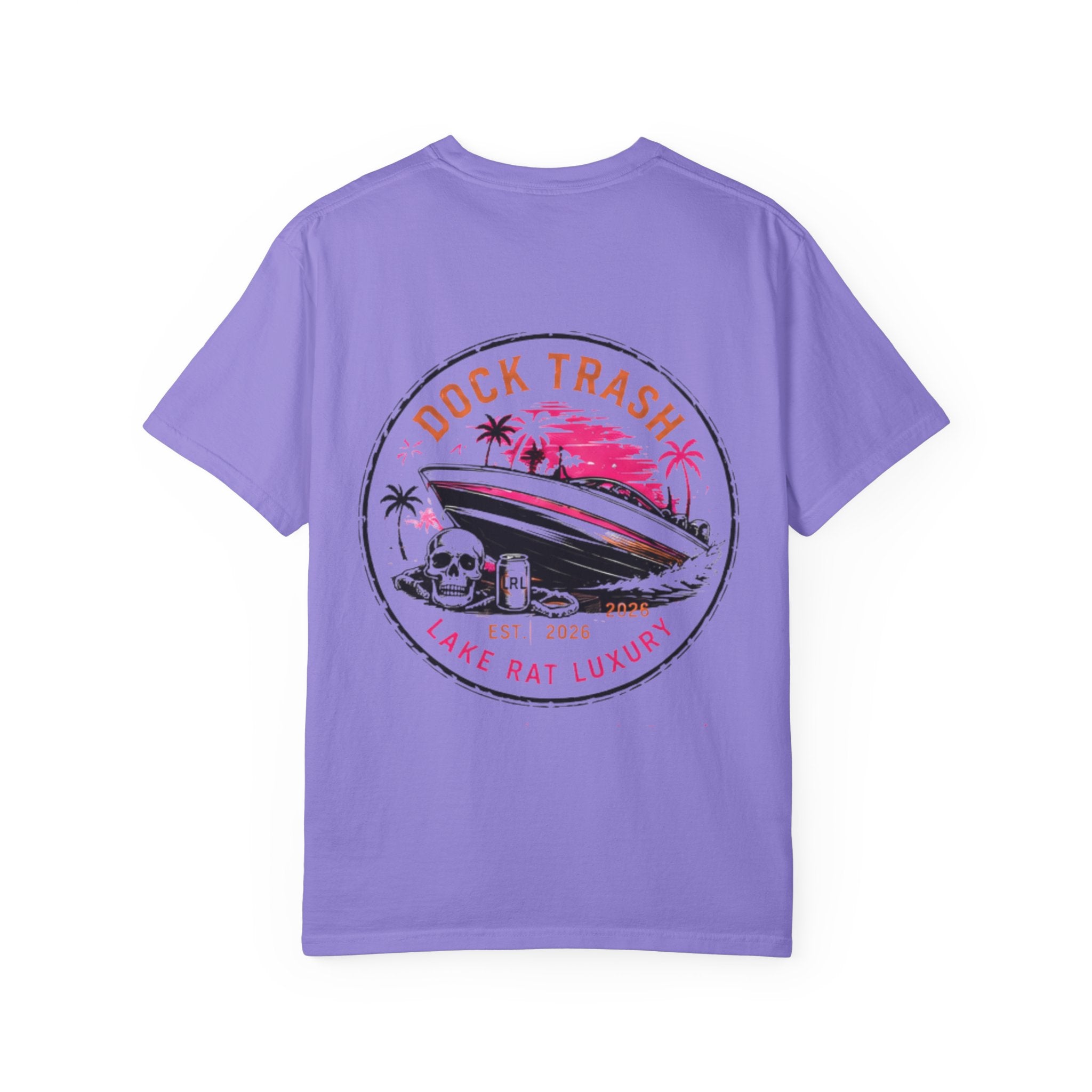 Dock Trash Lake Rat T-Shirt — "Luxury Menace on the Water"