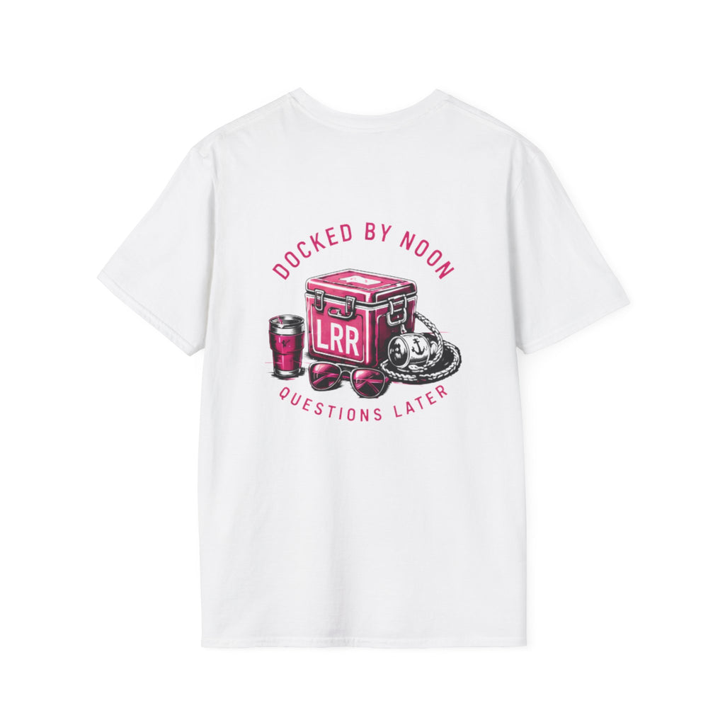 Docked by Noon Lake Rat Luxury T-Shirt | Boating Lake Life Tee