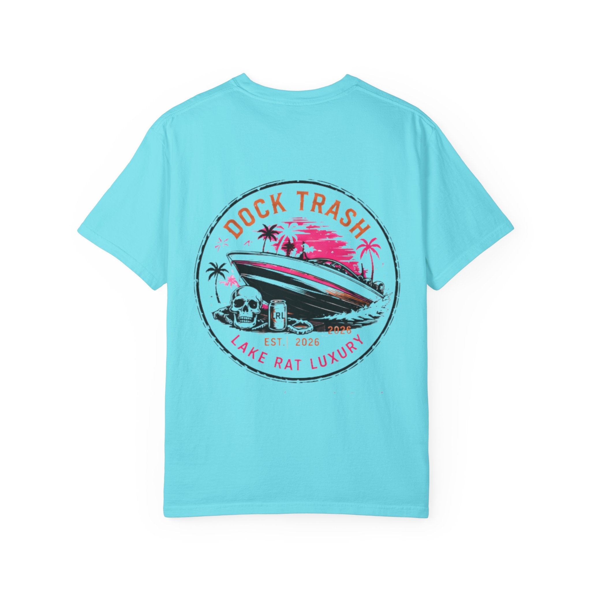 Dock Trash Lake Rat T-Shirt — "Luxury Menace on the Water"