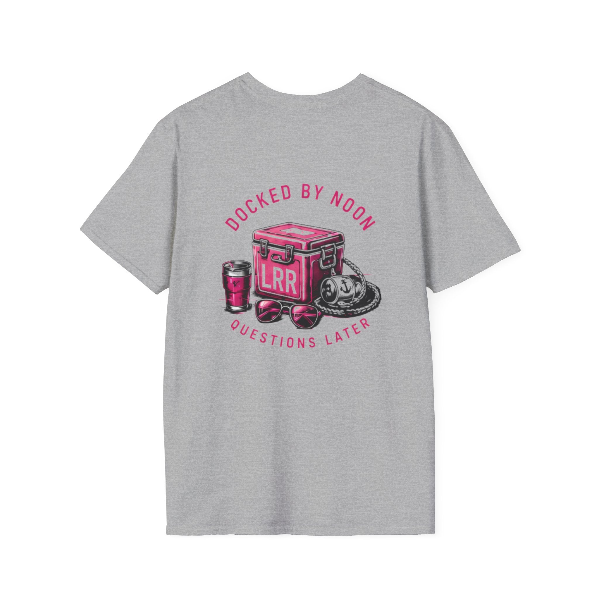 Docked by Noon Lake Rat Luxury T-Shirt | Boating Lake Life Tee