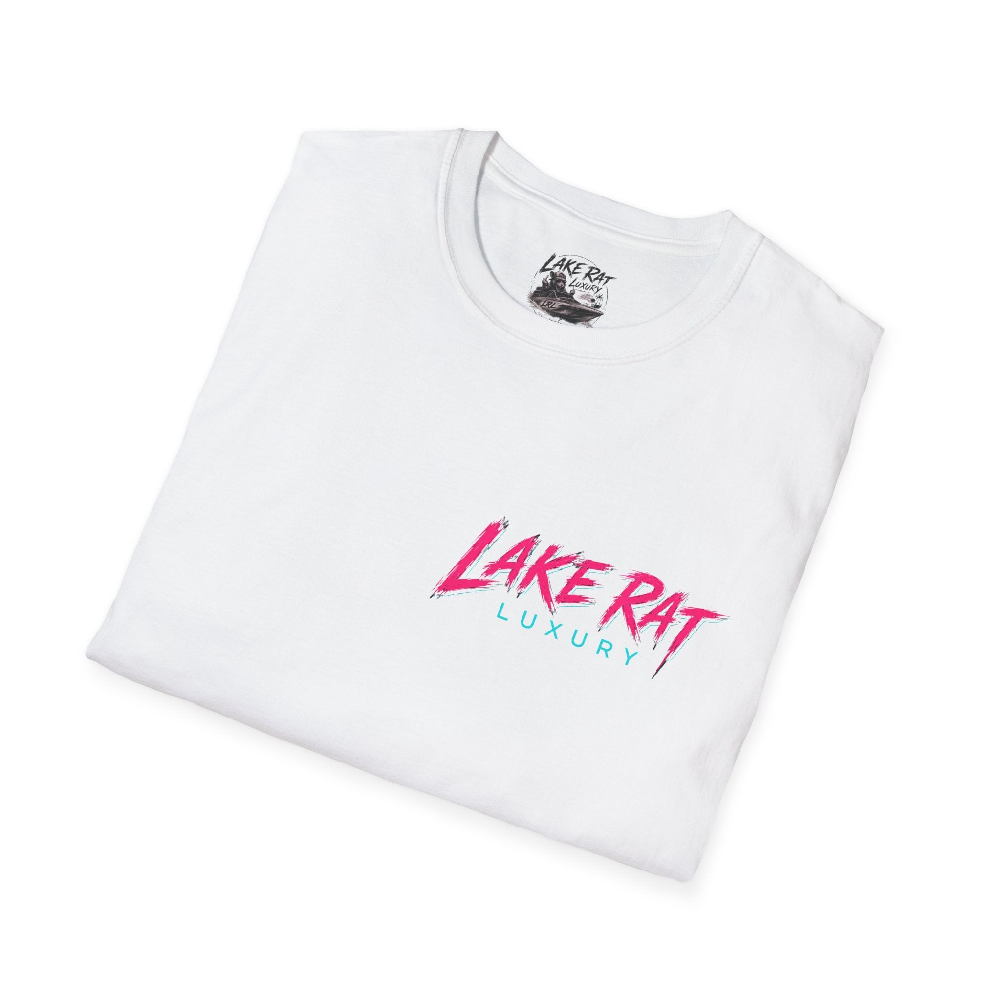 Captain of the Rat Pack Boat T-Shirt — 80s Neon Cigarette Boat Dad Shirt