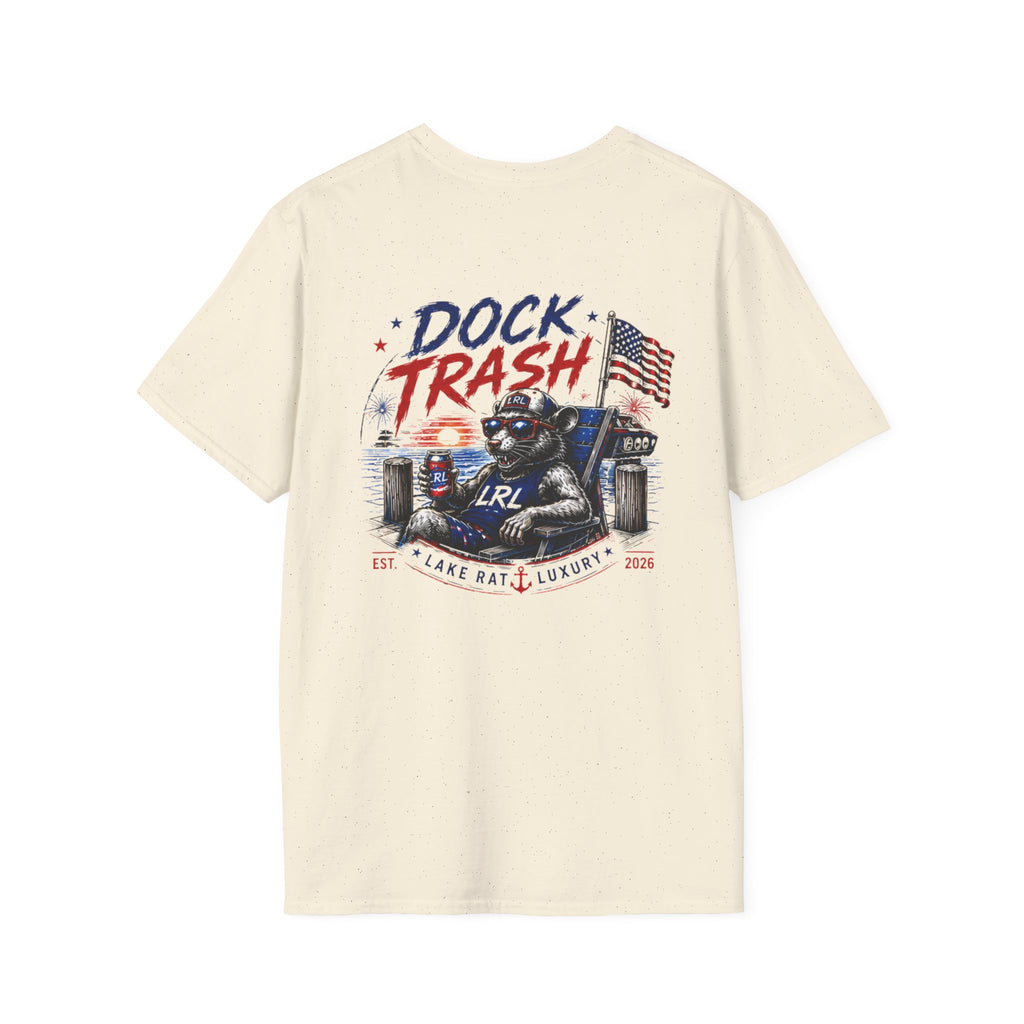 Lake Rat Luxury T-Shirt — Retro Nautical Lake Life Tee