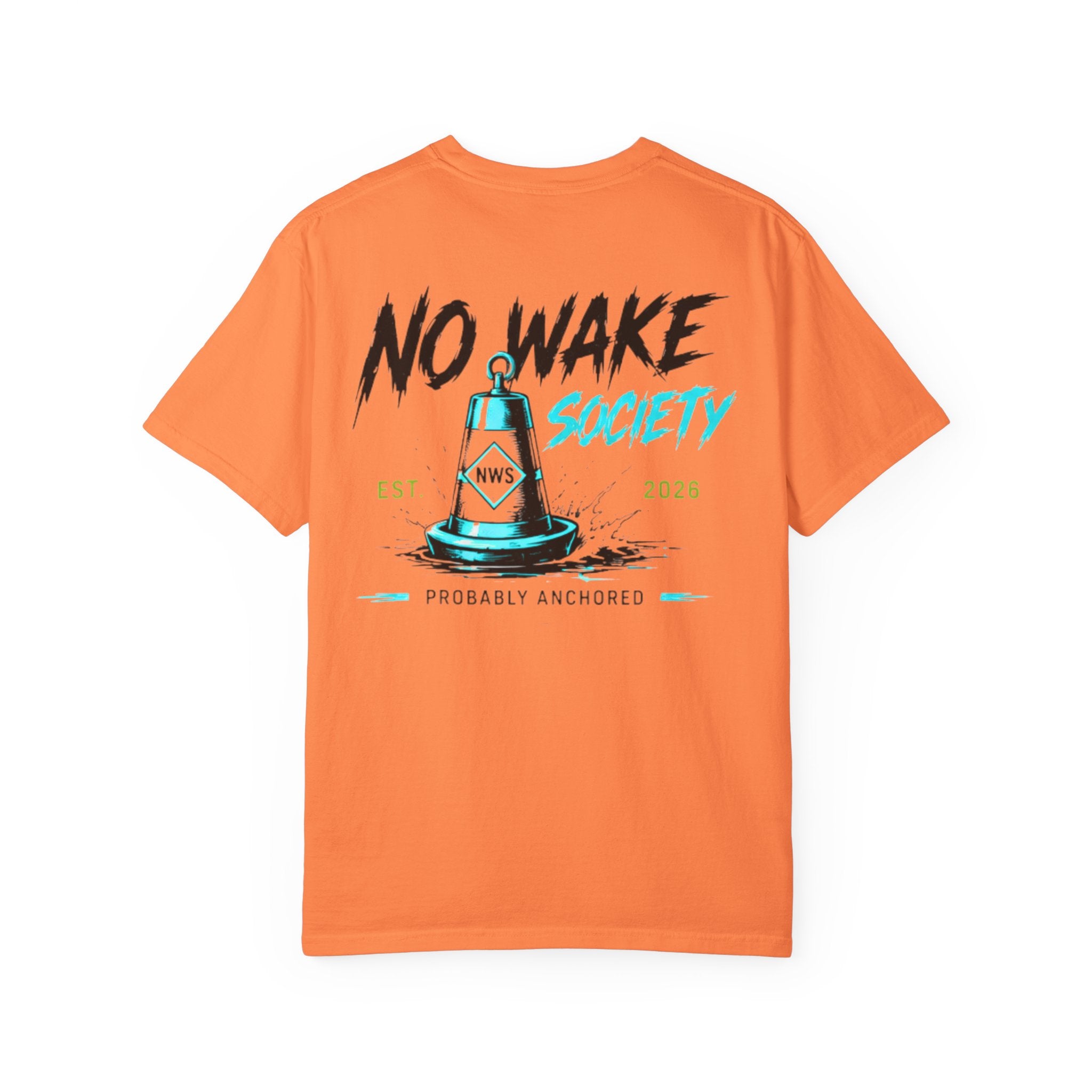 Rat Lake Luxury 'No Wake Society' T‑Shirt — Lake Weekend Water Warrior Tee